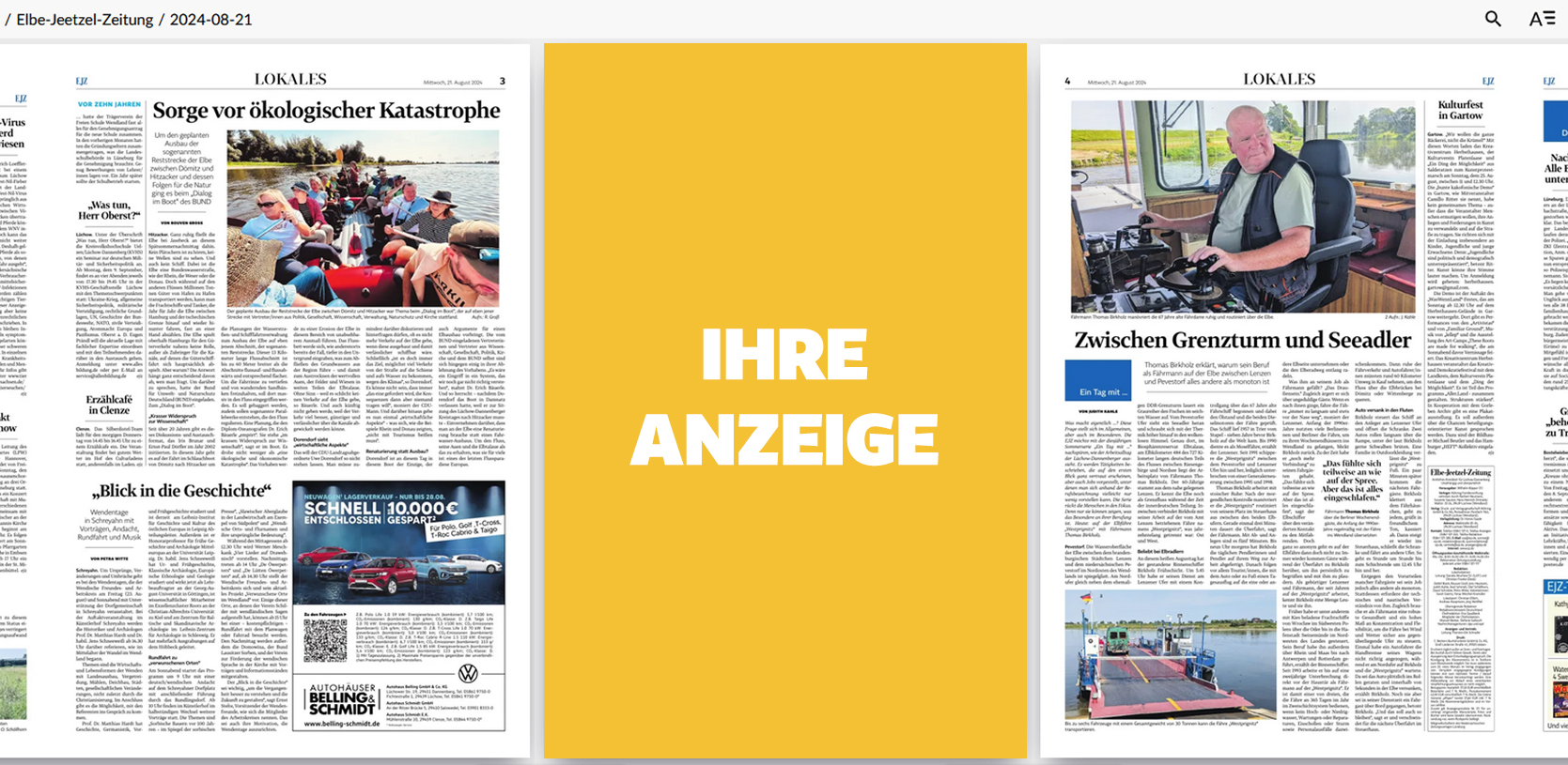Beispiel E-Paper Interstitial