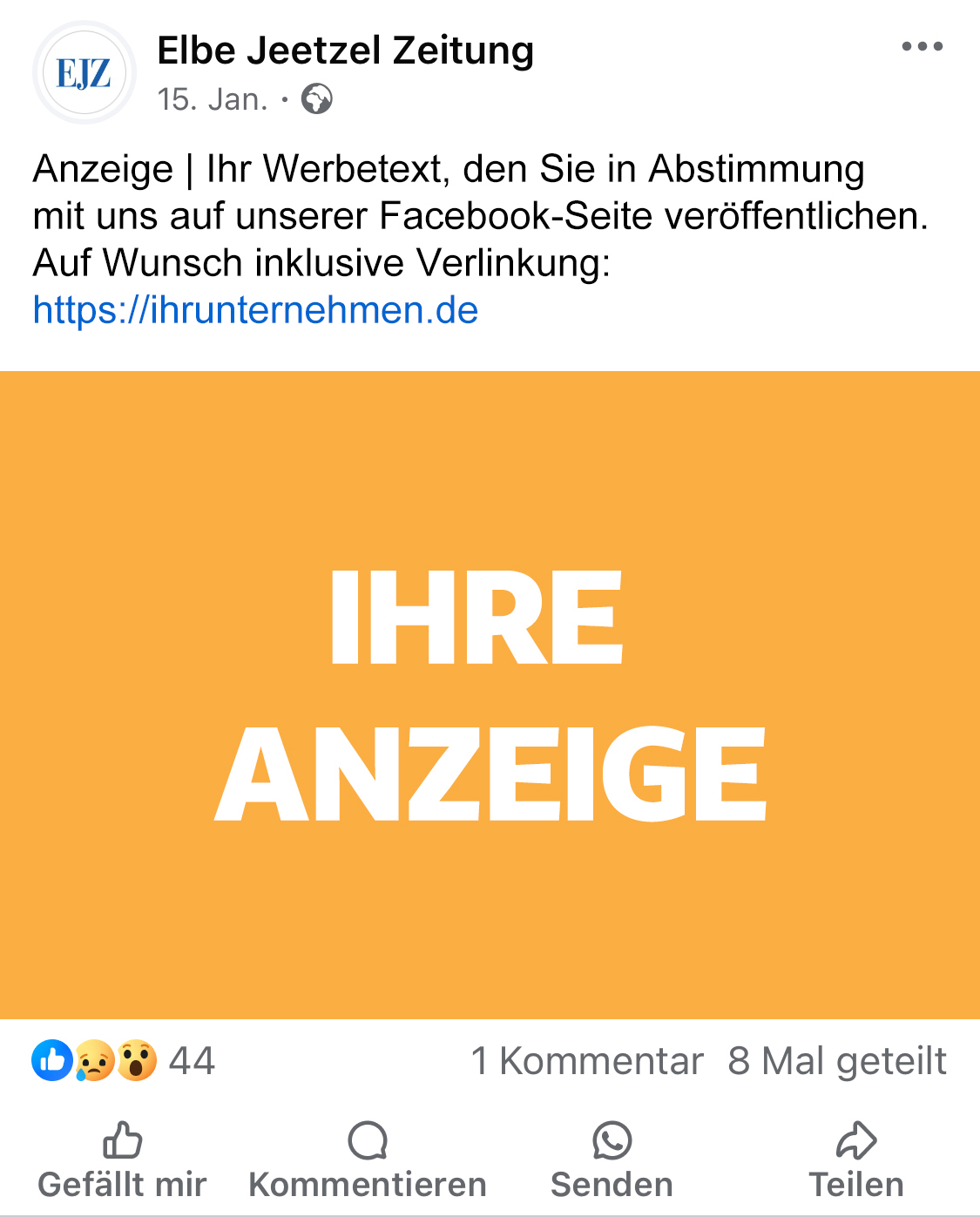 Beispiel EJZ Beitrag